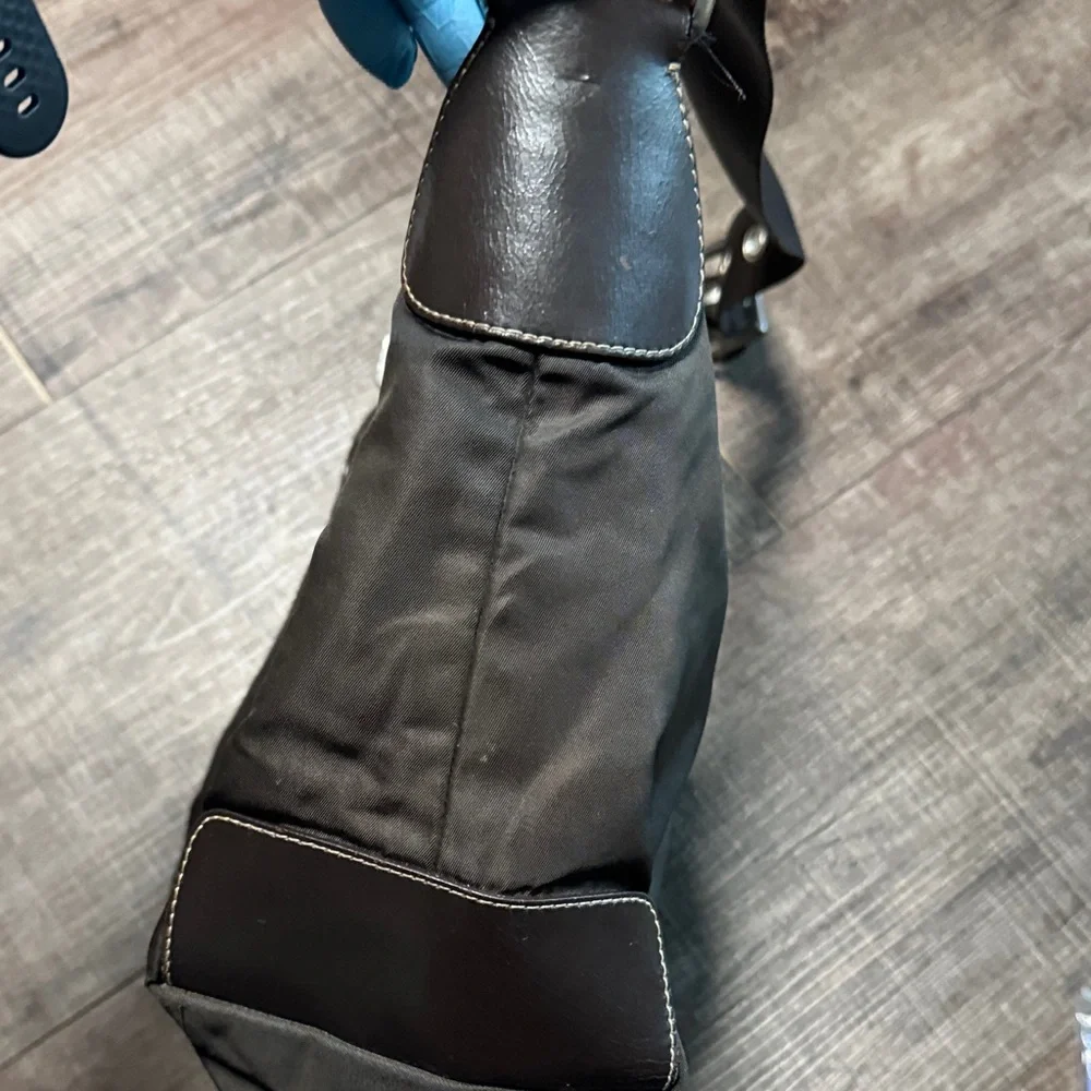 Prada Black Nylon Shoulder Bag - Picture 4 of 16